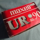 Аудиокассета maxell UR 90 Japan  ., Красноярск