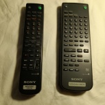 Пульты от минидисковых дек SONY, Красноярск