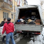 Автотехника для вывоза мусора, Красноярск