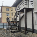Металлоконструкции : крыльца, лестницы, кровли, ворота, Красноярск