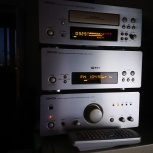 Denon муз центр.  Made in korea., Красноярск